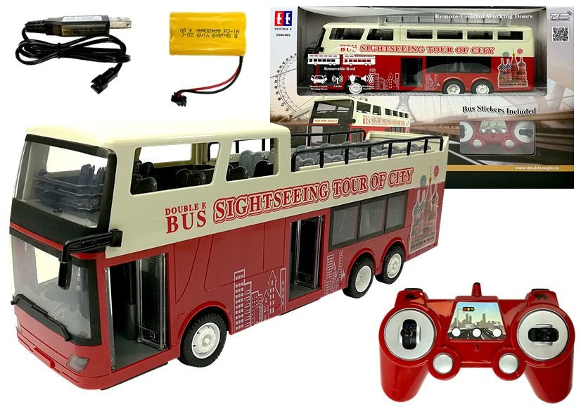 Autobus patrový na dálkové ovládání R/C 2,4G 1:18