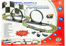 Autodráha s dvěma auty a smyčkami 565 cm – Track Racing