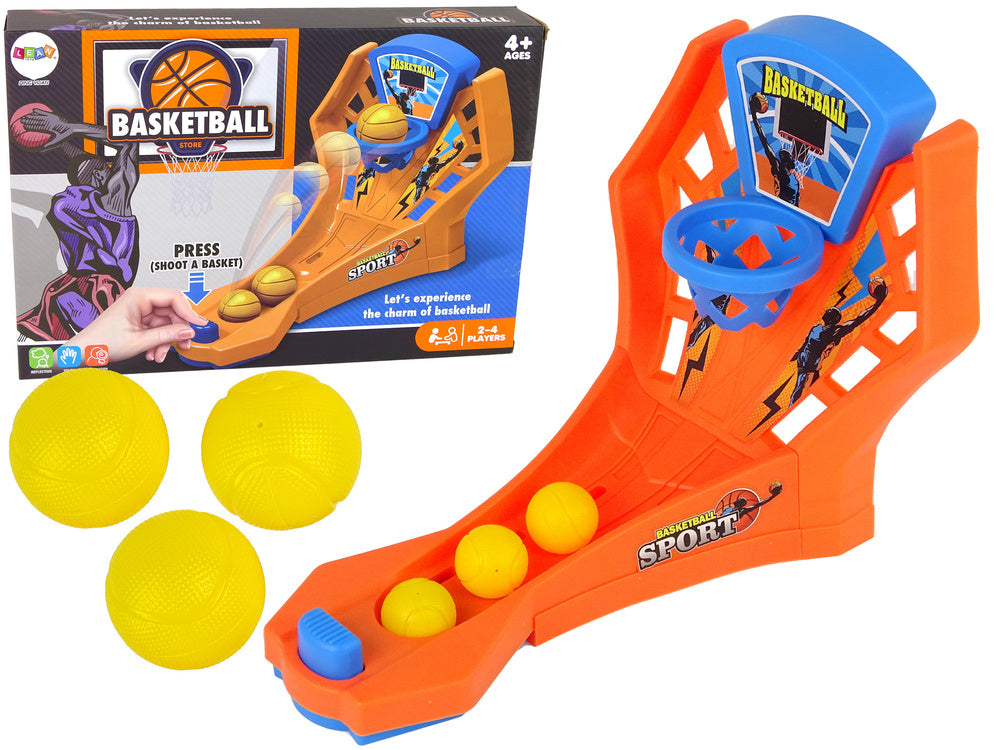 Basketbalová hra s katapultem – pro děti od 4 let | 3 míčky