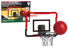 Basketbalový koš pro děti s tabulí počítadlem míčem a pumpičkou