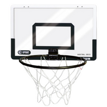 Basketbalový koš s deskou obručí míčem a pumpičkou 40x26 cm
