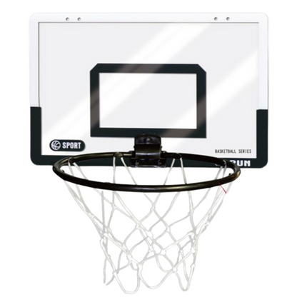 Basketbalový koš s deskou obručí míčem a pumpičkou 40x26 cm