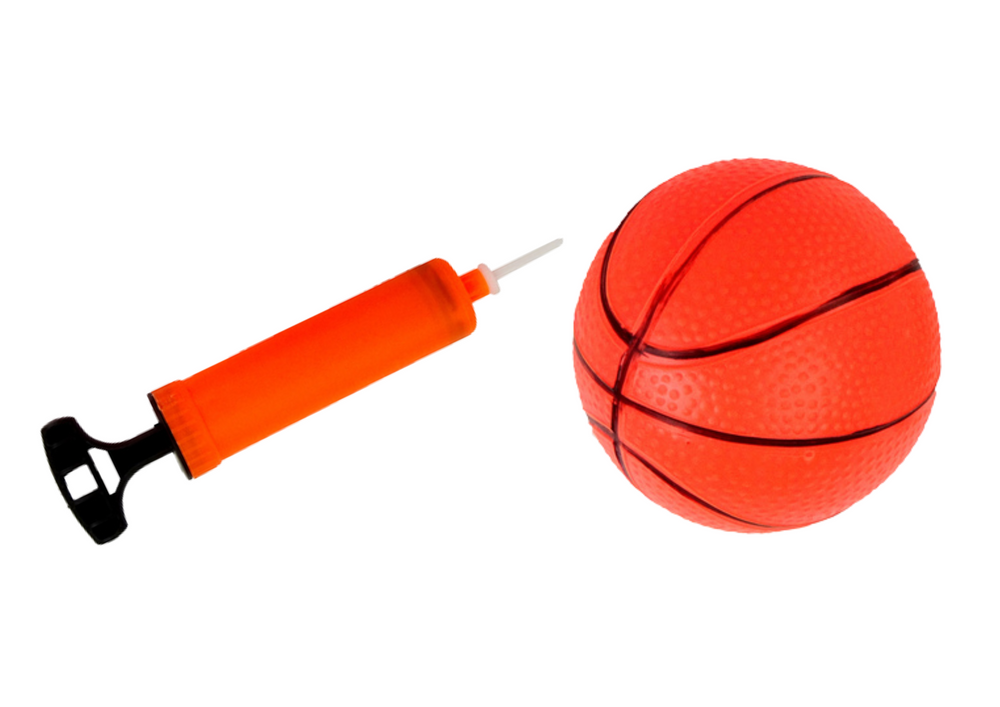Basketbalový koš s elektronickým počítadlem bodů a zvuky