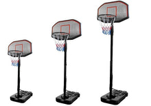 Basketbalový koš s regulovatelným stojanem 200 305 cm