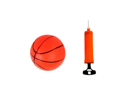 Basketbalový koš skládací – s deskou míčkem a pumpičkou
