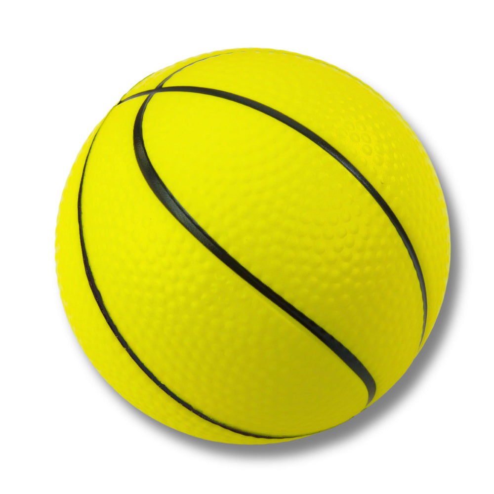 Basketbalový míč pěnový 12cm – pro děti na házení a kopání