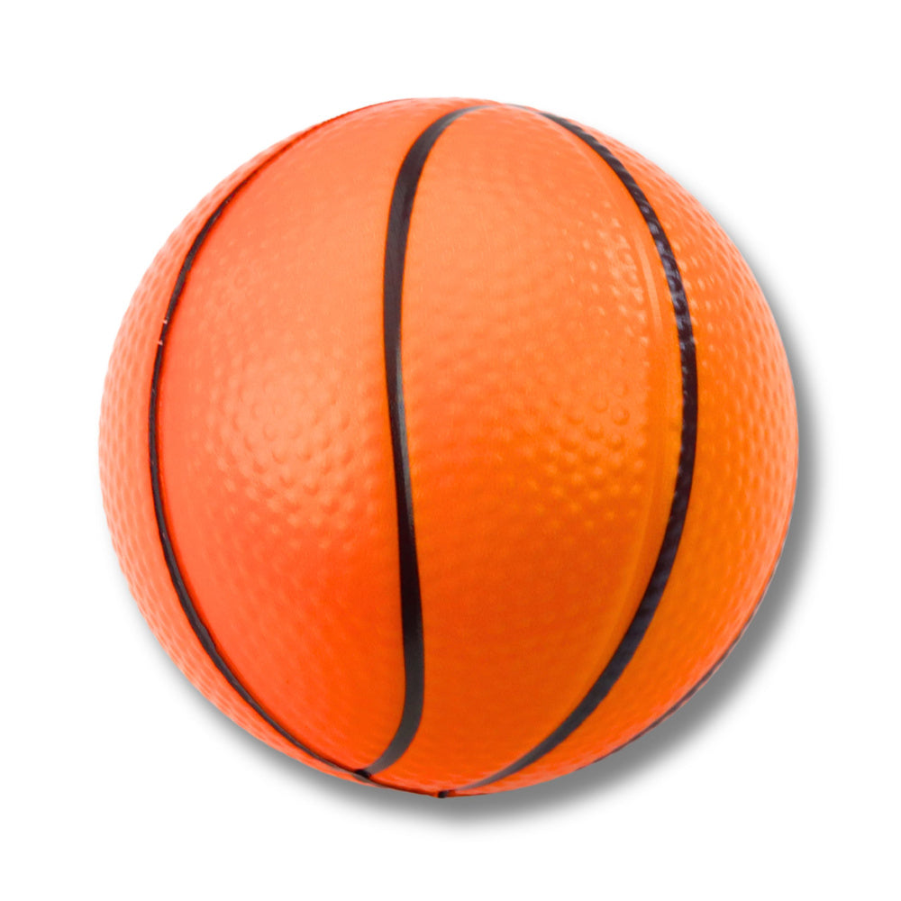 Basketbalový míč pěnový 12cm – pro děti na házení a kopání