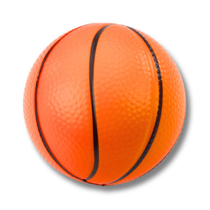 Basketbalový míč pěnový 12cm – pro děti na házení a kopání
