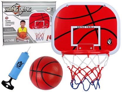 Basketbalový set s košem a míčem – pro děti od 3 let