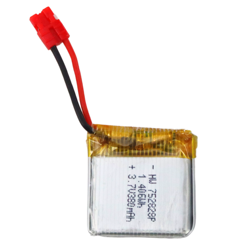 Baterie pro RC hračky 3,7V 380mAh drony auta lodě