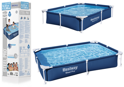 Bazén s konstrukcí 221×150×43 cm – Bestway