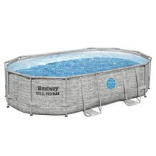 Bazén s konstrukcí 427 x 250 x 100 cm s okny a filtrací – Bestway