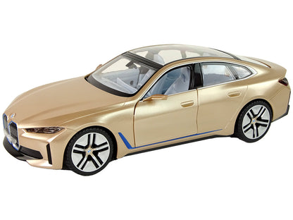 BMW i4 RC auto na dálkové ovládání zlaté 1:14 – Rastar