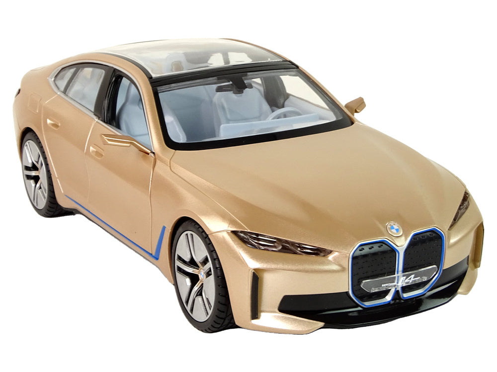 BMW i4 RC auto na dálkové ovládání zlaté 1:14 – Rastar