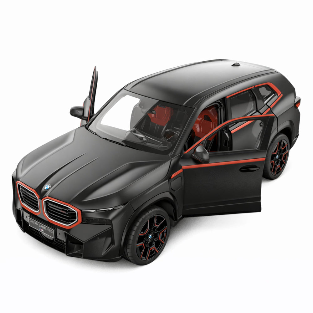 BMW XM auto na dálkové ovládání pro děti – Rastar černé 1:14
