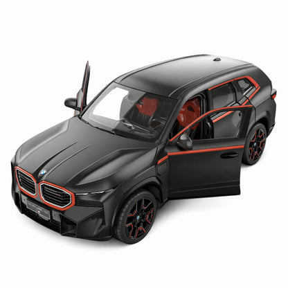 BMW XM auto na dálkové ovládání pro děti – Rastar černé 1:14