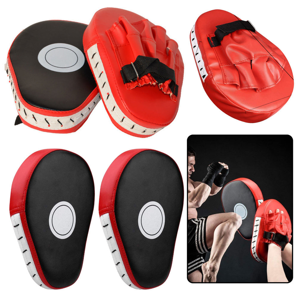 Boxerský tréninkový terč – rukavice pad pro kickboxing | červená
