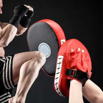 Boxerský tréninkový terč – rukavice pad pro kickboxing | červená
