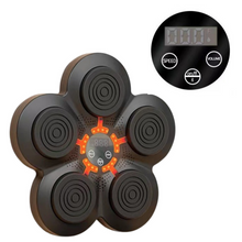 Boxovací trenažér na zeď s LED světly a Bluetooth hudbou