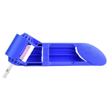 Brousek na vrtáky přenosný pro vrtačky a šroubováky modrý