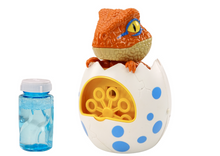 Bublifuk dinosaurus v vajíčku s mýdlovým roztokem hnědý