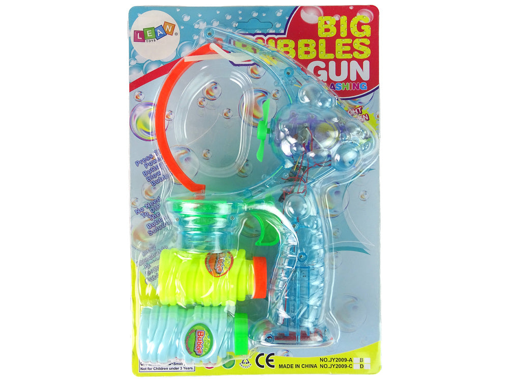 Bublifuk pistole 24 cm se světly a zvuky