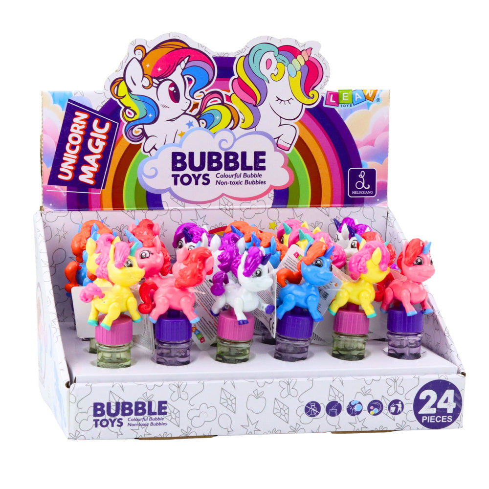 Bubliny s jednorožcem pohyblivá figurka – 14cm barevný mix