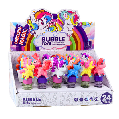 Bubliny s jednorožcem pohyblivá figurka – 14cm barevný mix