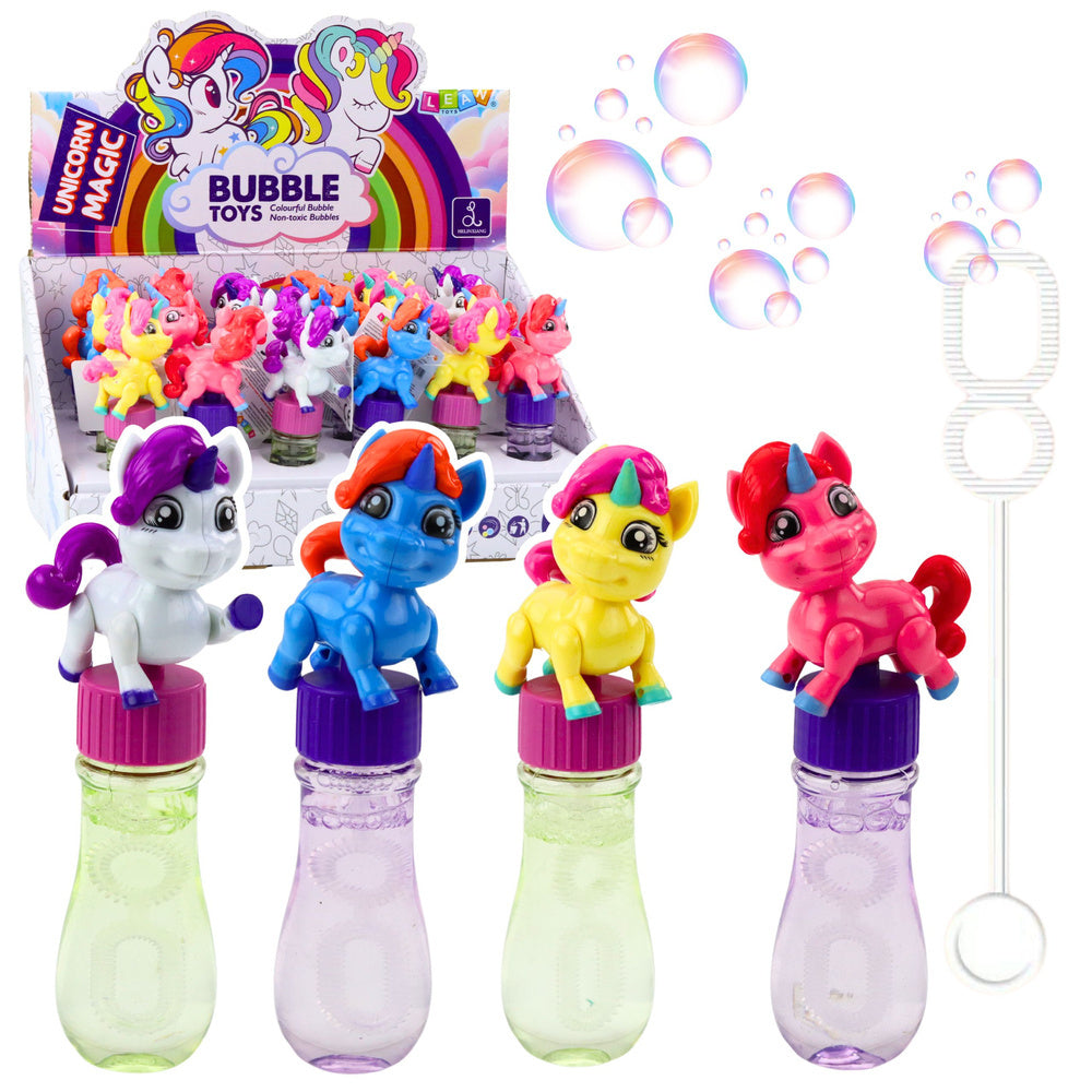 Bubliny s jednorožcem pohyblivá figurka – 14cm barevný mix