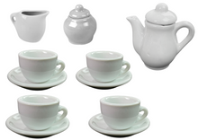Čajová souprava k vymalování s barvami a štětcem DIY porcelán