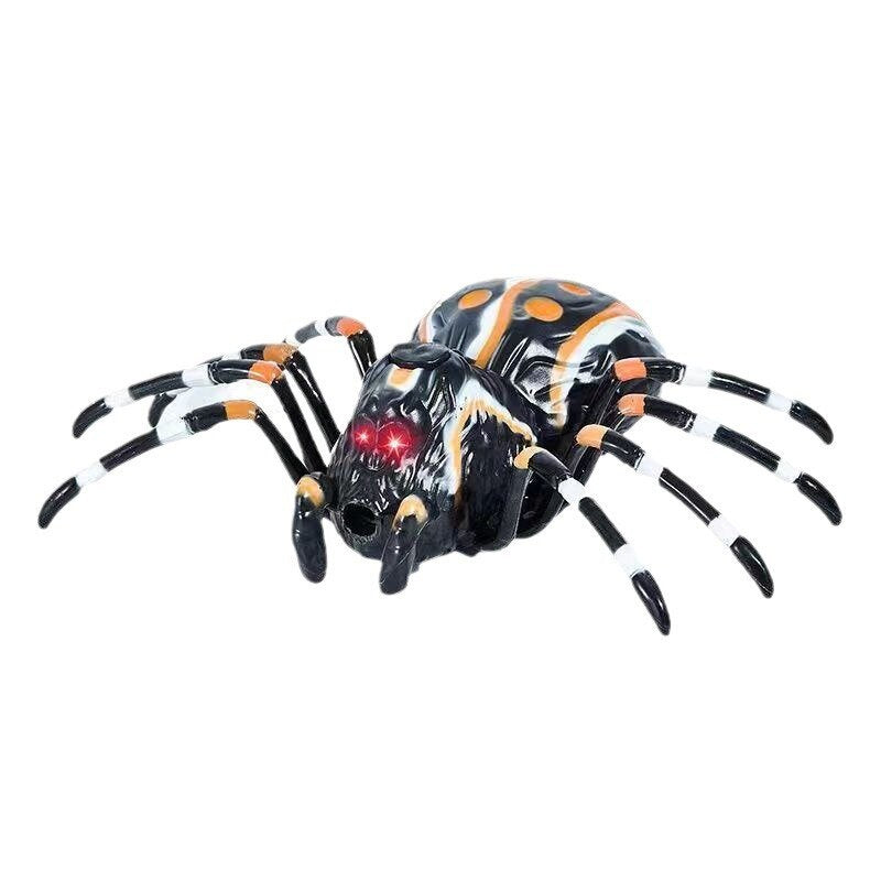 Dálkově ovládaný pavouk tarantule na infračervené ovládání černý