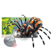 Dálkově ovládaný pavouk tarantule na infračervené ovládání černý
