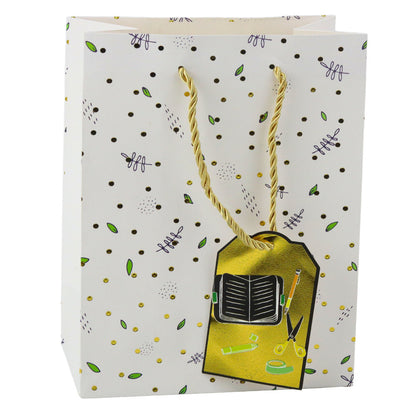 Dárková taška pro žáky a učitele – s přívěskem 32x26x12 cm