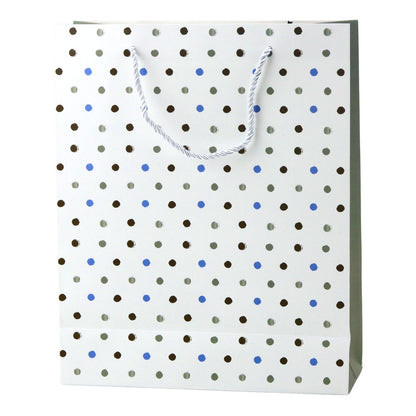 Dárková taška s puntíky Just For You – 32x26 cm s visačkou