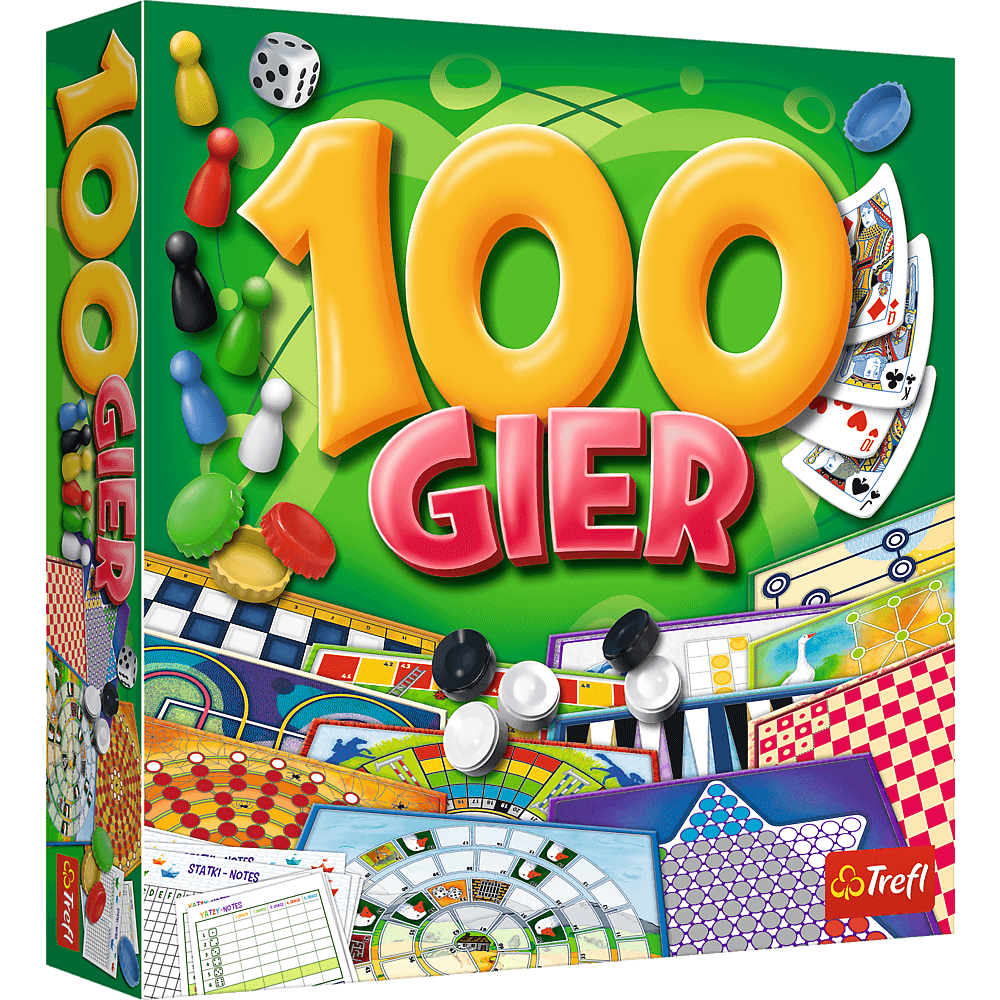 Desková hra 100 her – Trefl