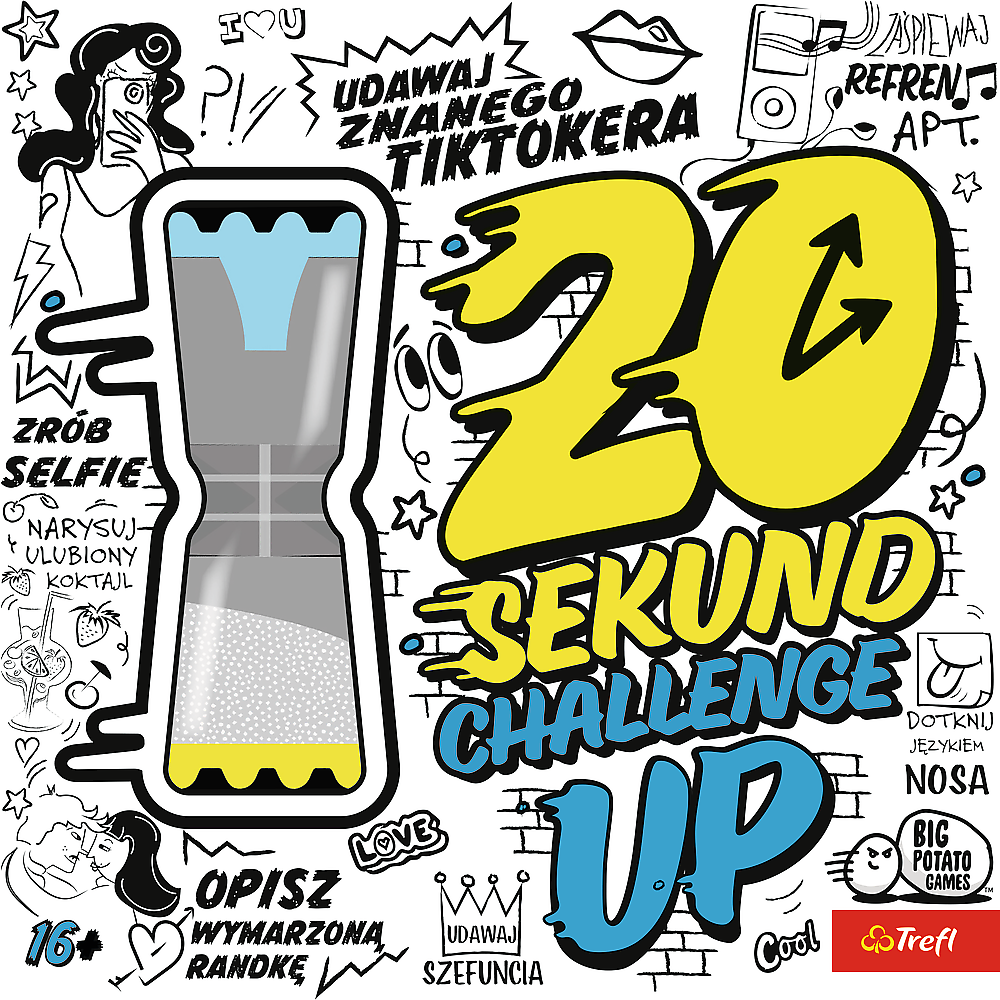Desková hra 20 sekund Challenge: nové rozdání – Trefl