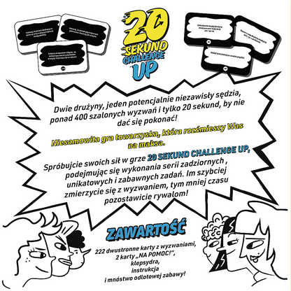 Desková hra 20 sekund Challenge: nové rozdání – Trefl