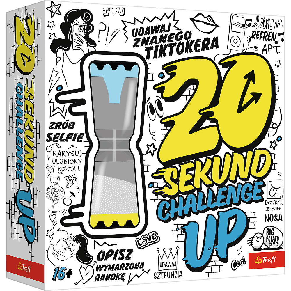 Desková hra 20 sekund Challenge: nové rozdání – Trefl