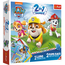 Desková hra 2v1 Člověče nezlob se Paw Patrol – Trefl