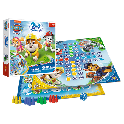 Desková hra 2v1 Člověče nezlob se Paw Patrol – Trefl