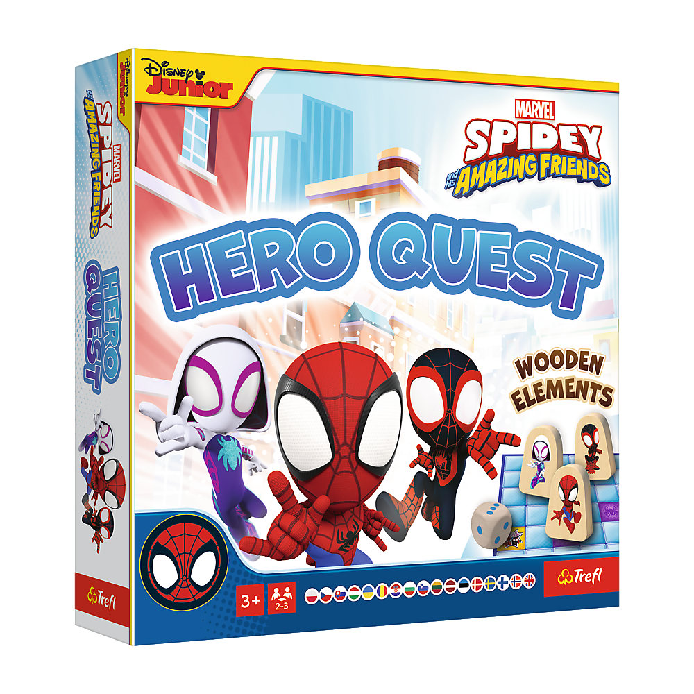 Desková hra Hero Quest Spidey Spider-Man – Trefl