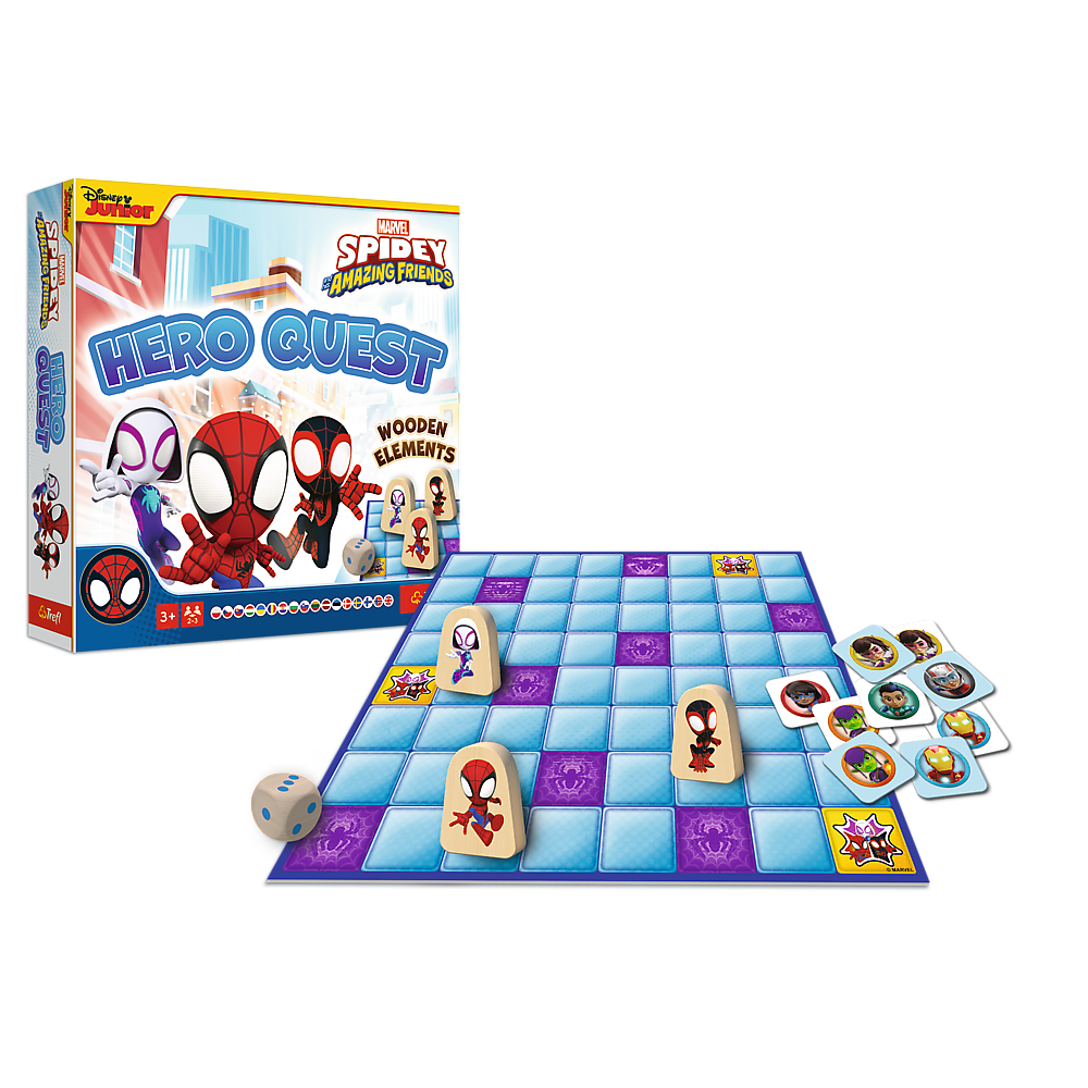 Desková hra Hero Quest Spidey Spider-Man – Trefl