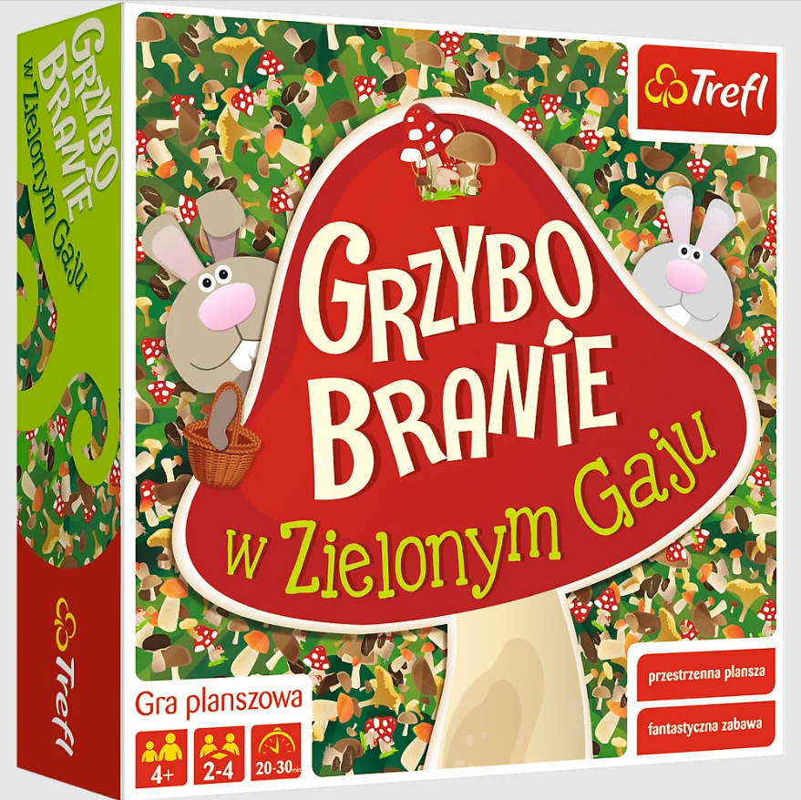 Desková hra Hřibobraní v Zeleném háji – Trefl