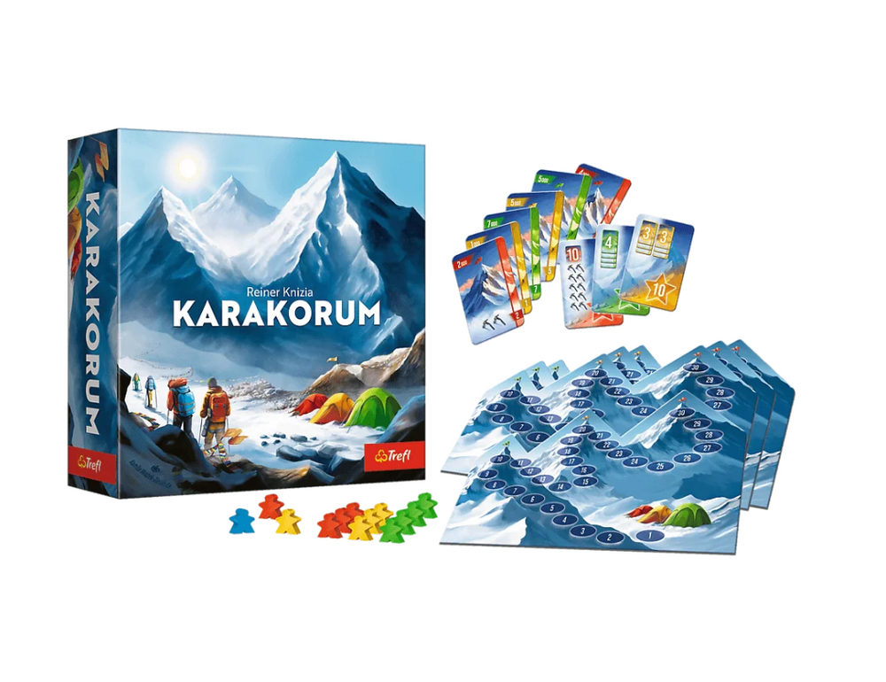 Desková hra Karakorum King of the Mountains – Trefl