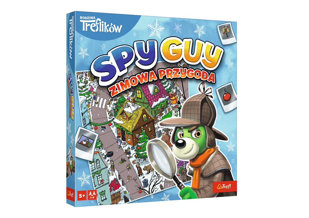 Desková hra Spy Guy Zimowa Przygoda s rodinou Treflíků – Trefl