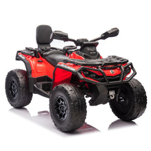 Dětská čtyřkolka Can Am Outlander – elektrická 4x4 | červená