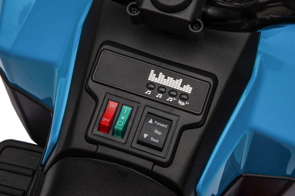 Dětská čtyřkolka na akumulátor GTS1155 modrá