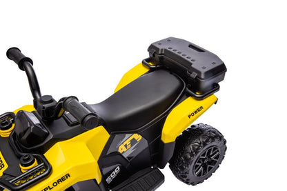 Dětská čtyřkolka na akumulátor GTS1155 žlutá