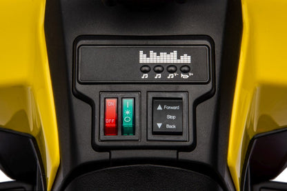 Dětská čtyřkolka na akumulátor GTS1155 žlutá
