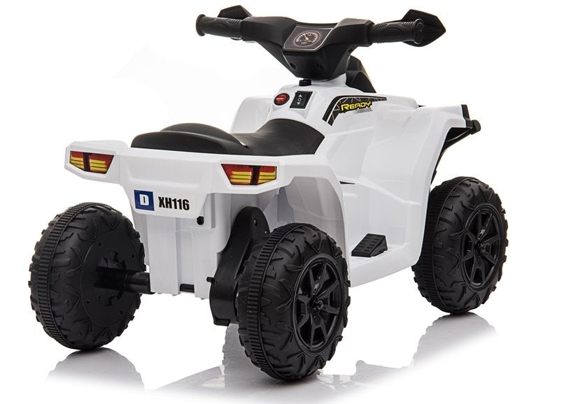 Dětská čtyřkolka na akumulátor XH116 – elektrická | bílá